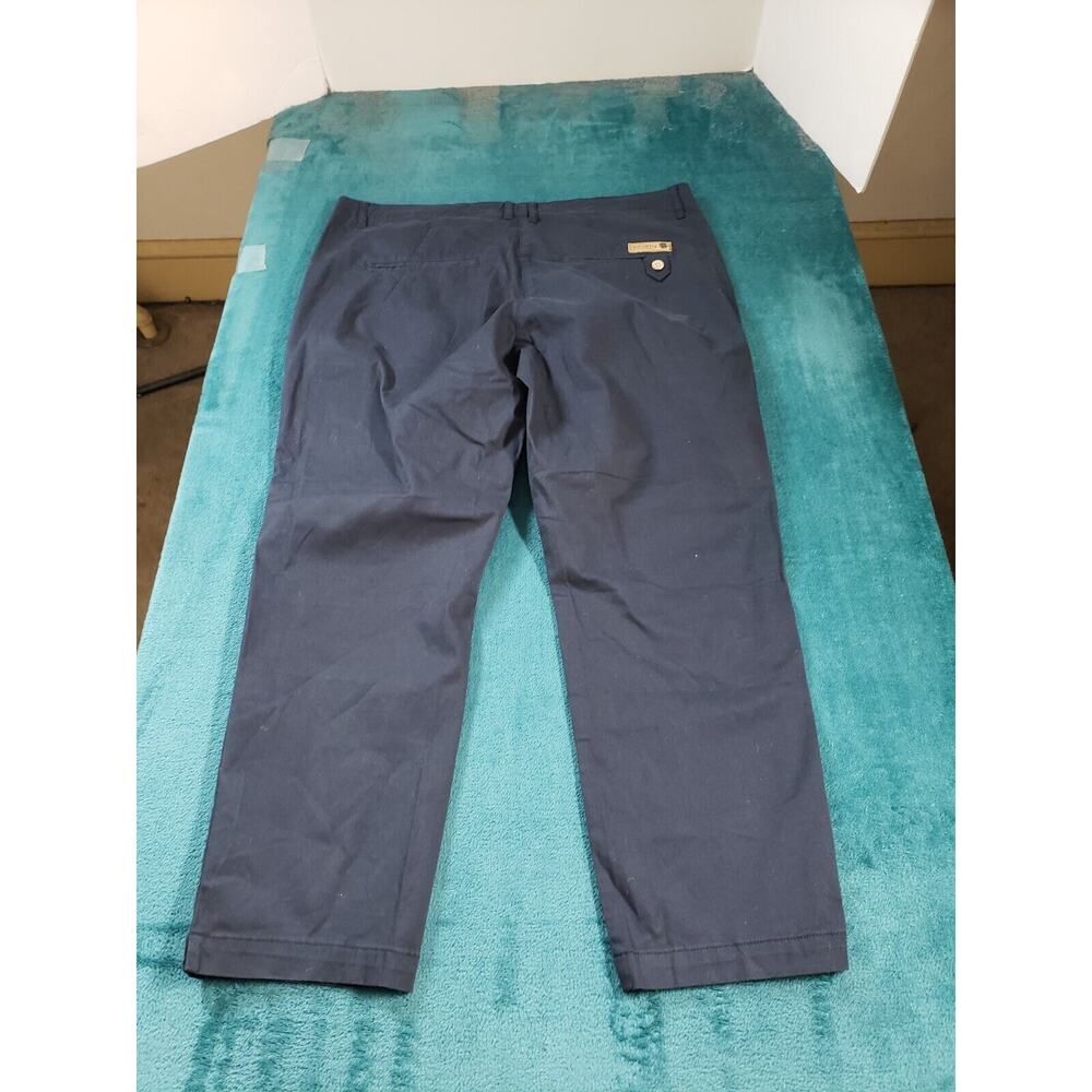Dubarry Of Ireland Pants Sz 12 Eu 42 Womens Blue Cropped Khaki Chino Twill NWT - Picture 12 of 15